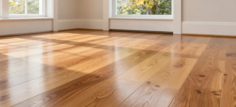 Parquet dans une pièce lumineuse